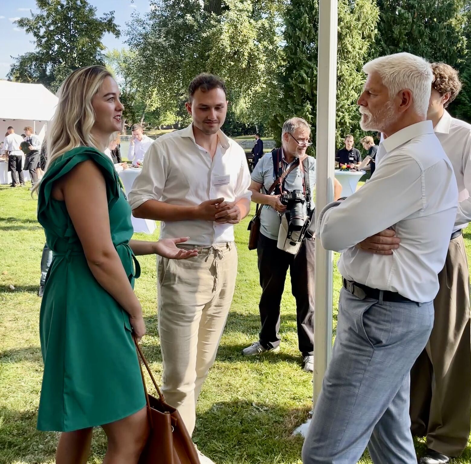 Představení projektu prezidentovi Petru Pavlovi